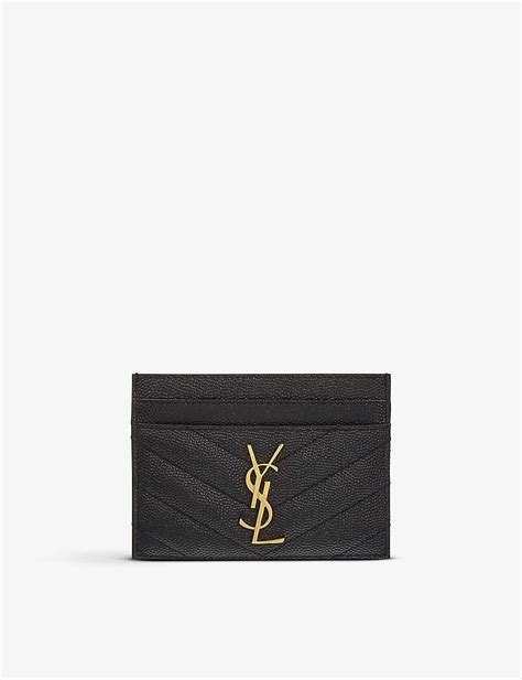 ysl mens card case|selfridges ysl card holder.